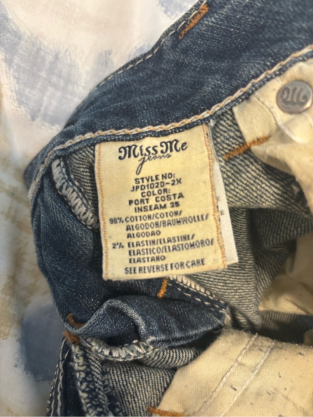 Miss Me Women’s Jeans Sz 26 LIKE NEW! - Picture 5 of 5